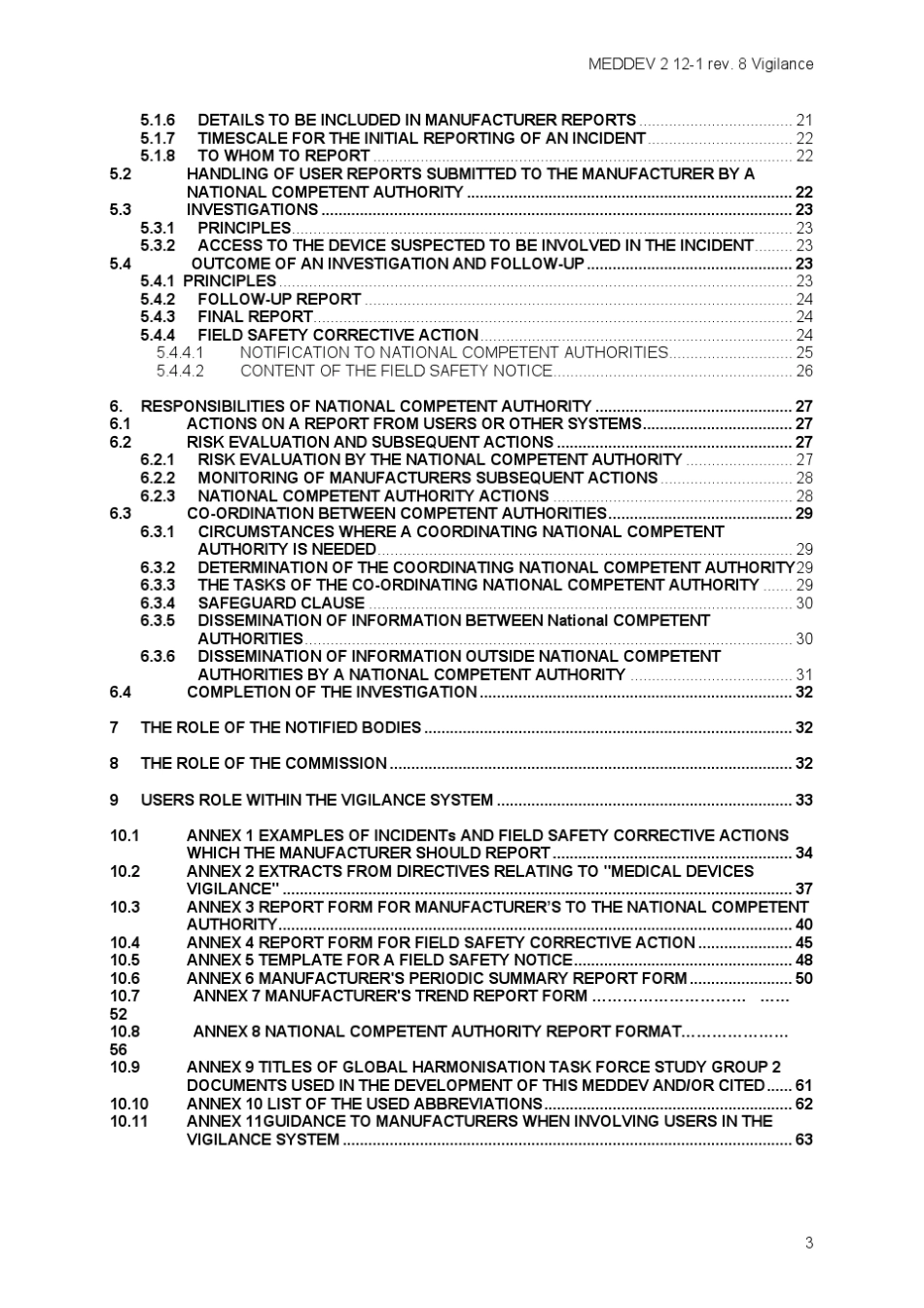 医疗器械警戒系统指南MEDDEV2.121REV.8January2013_第3页