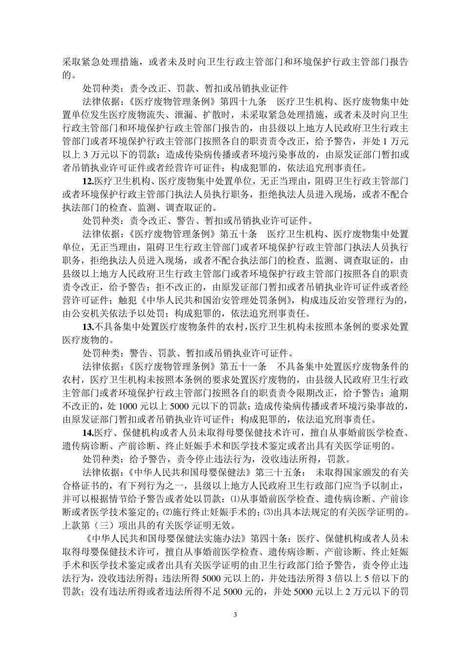医疗机构的监督管理内容_第3页