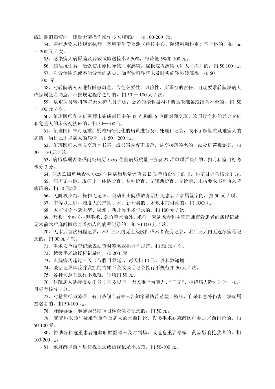 医疗质量管理奖励细则_第3页