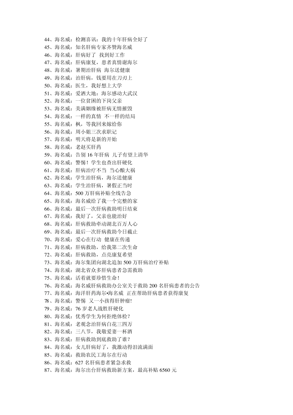 医药保健品软文标题_第2页