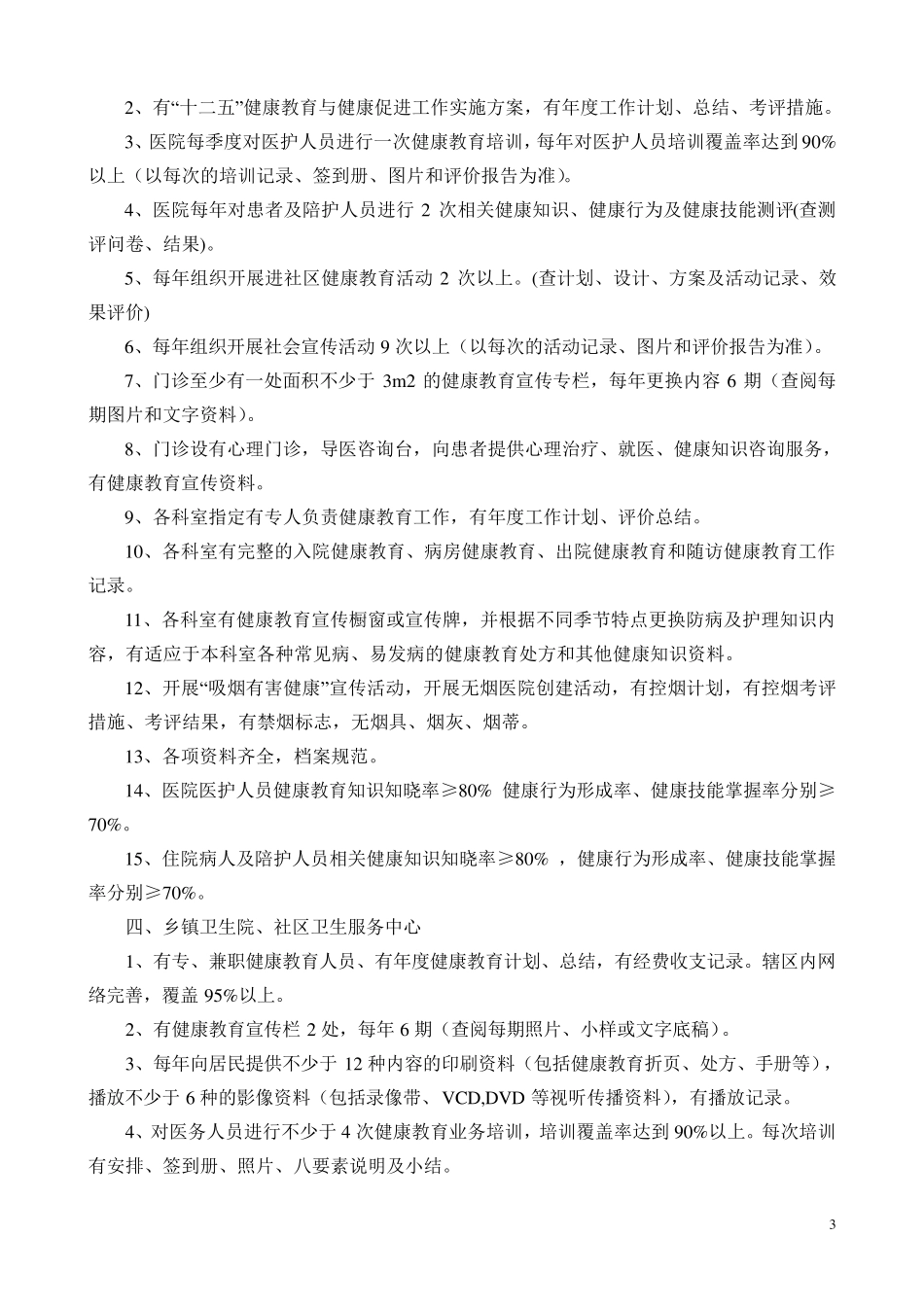 医院健康教育的基本内容与形式_第3页