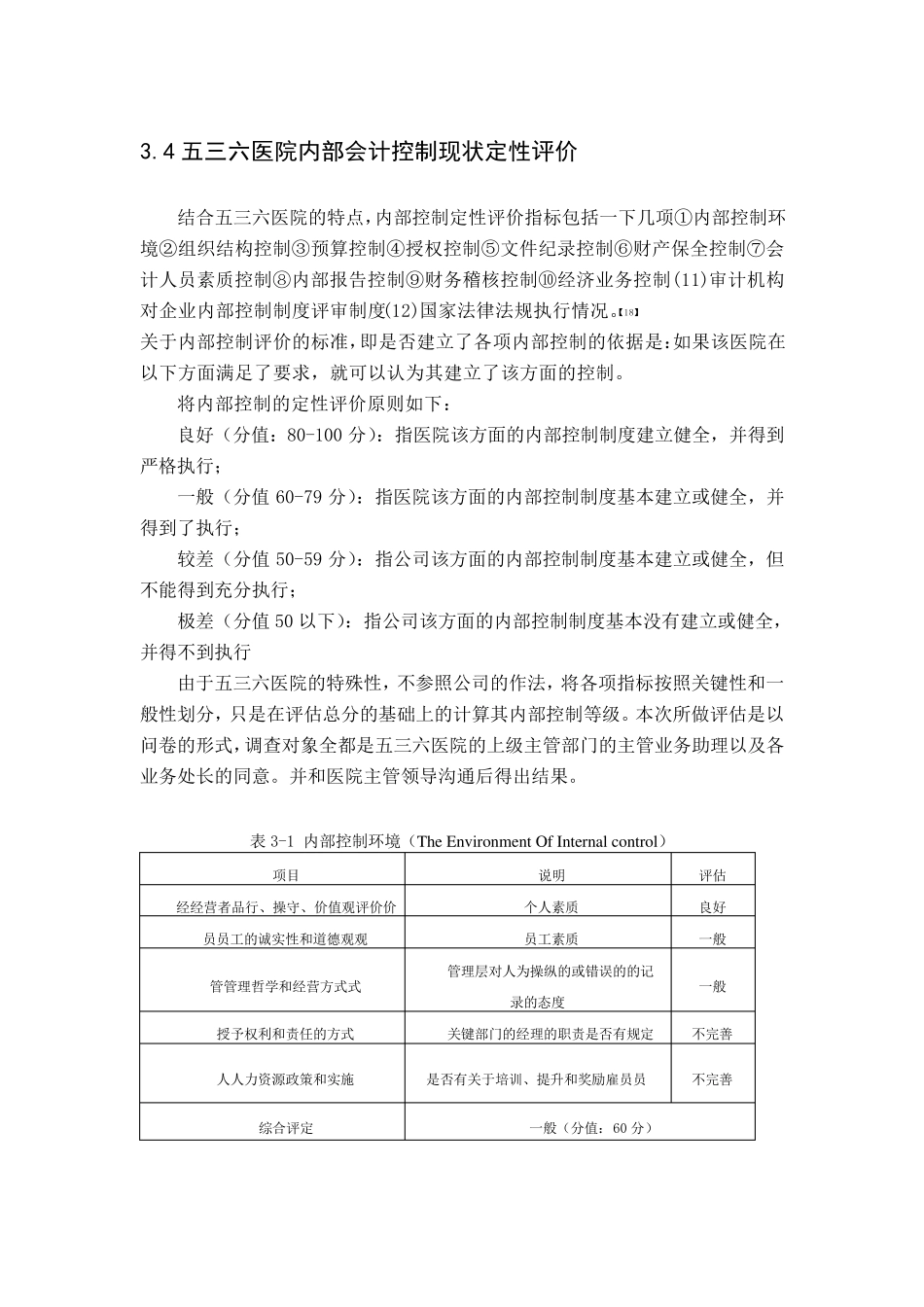 医院内部控制定性评价标准_第1页