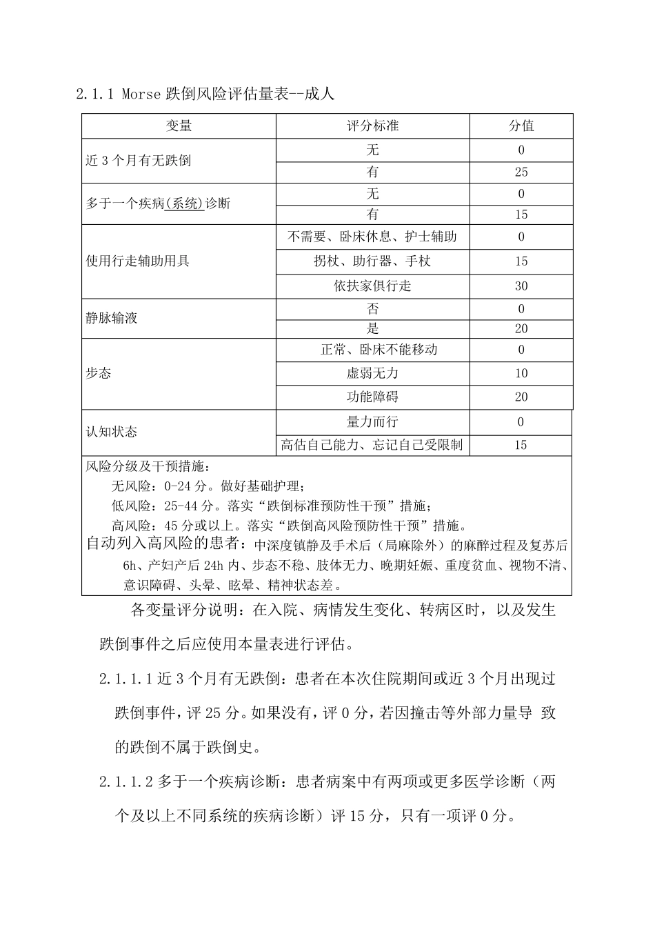 医院患者风险评估方法及防范措施_第2页