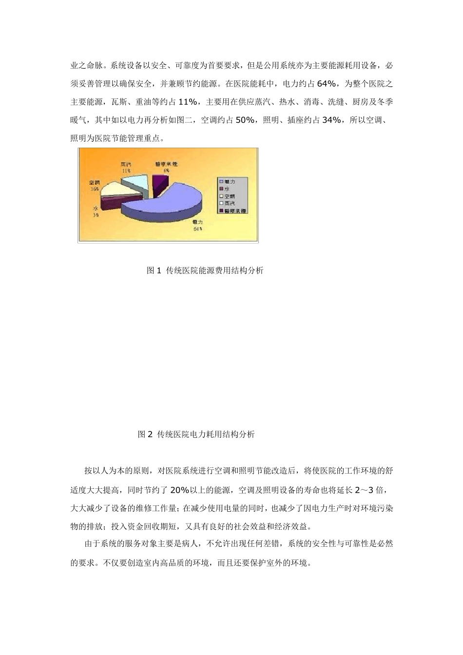 医院综合节能解决方案及案例分析_第2页