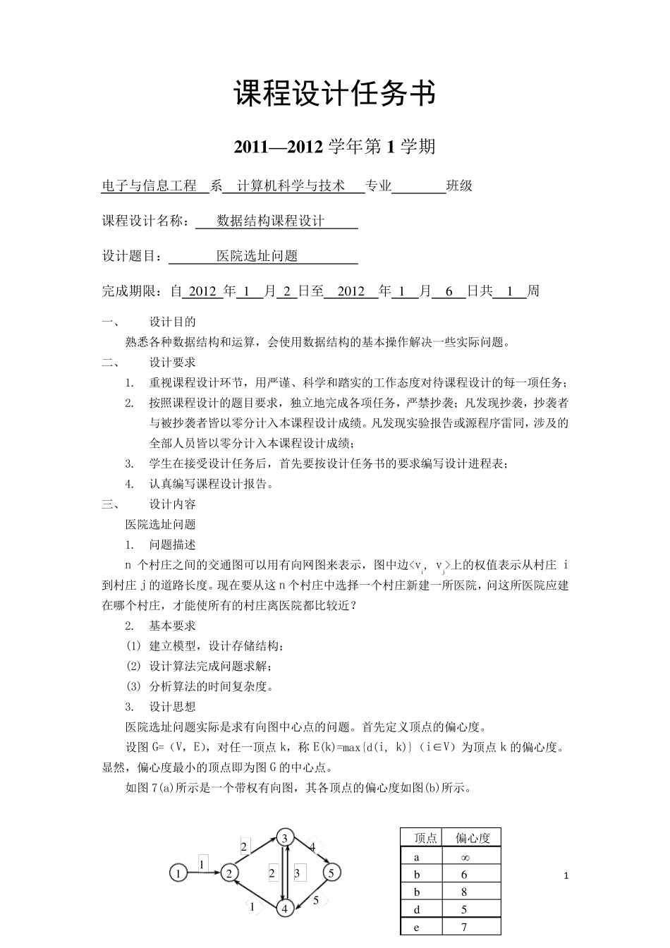 医院选址问题_第1页