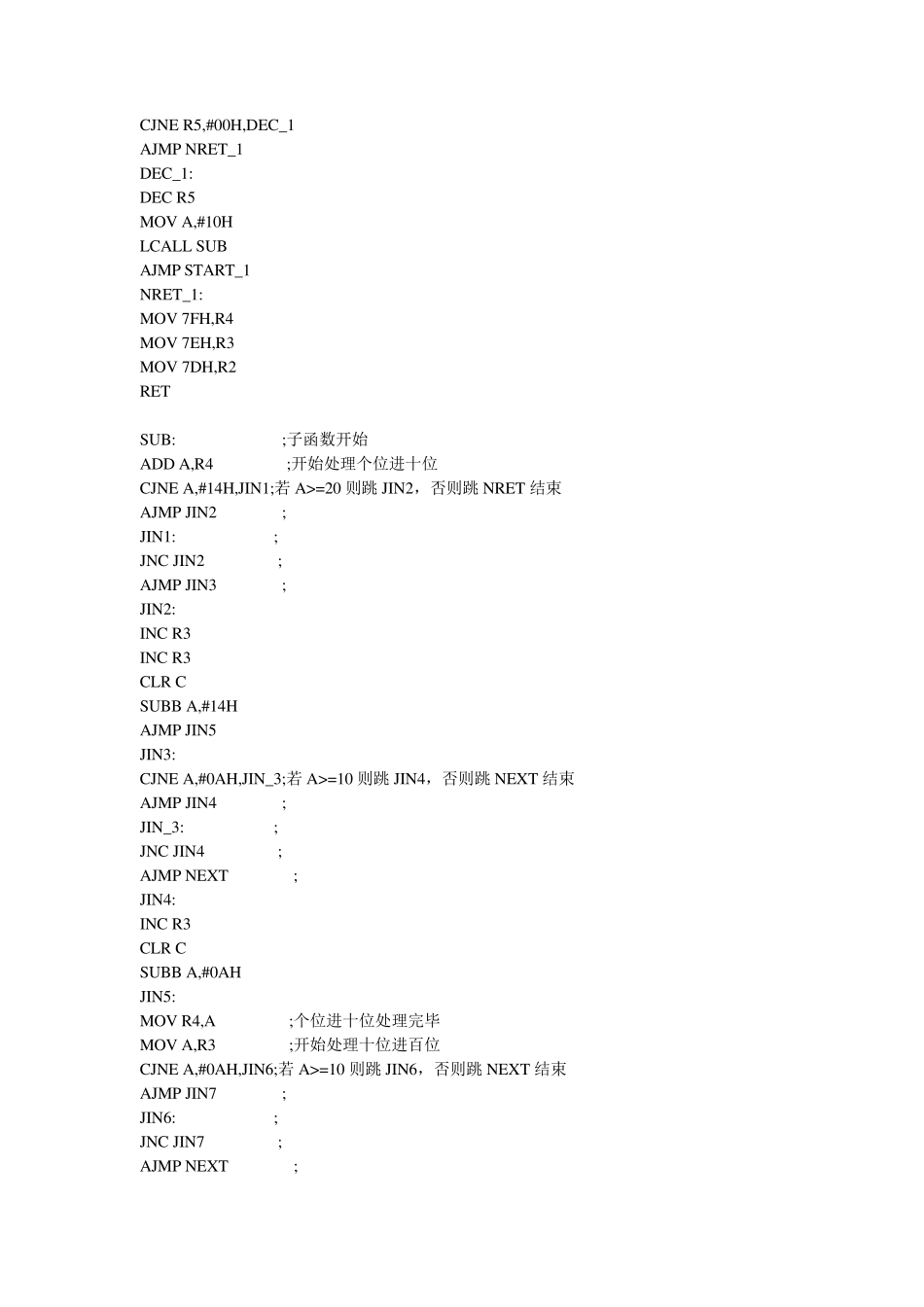 十六进制数转BCD码的几种方法_第3页