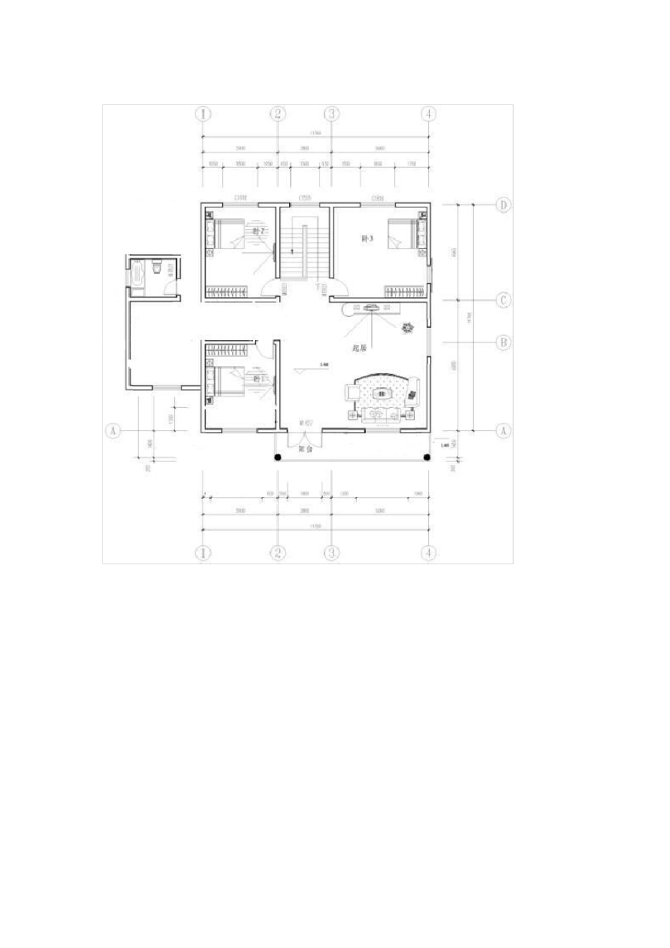 十款别墅效果图和平面图_第2页