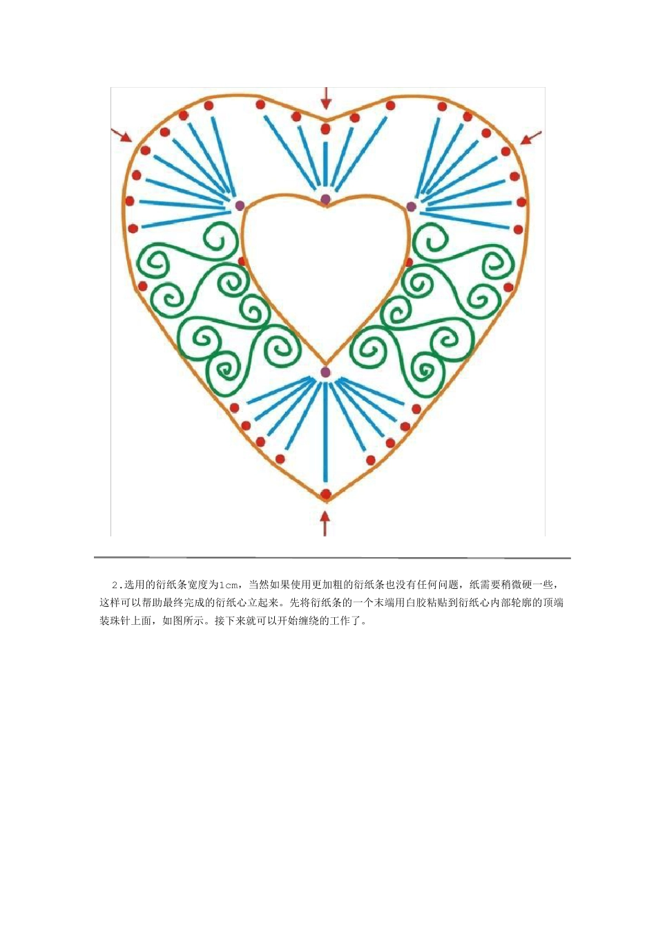 十步教你学会手工立体衍纸心制作教程_第2页