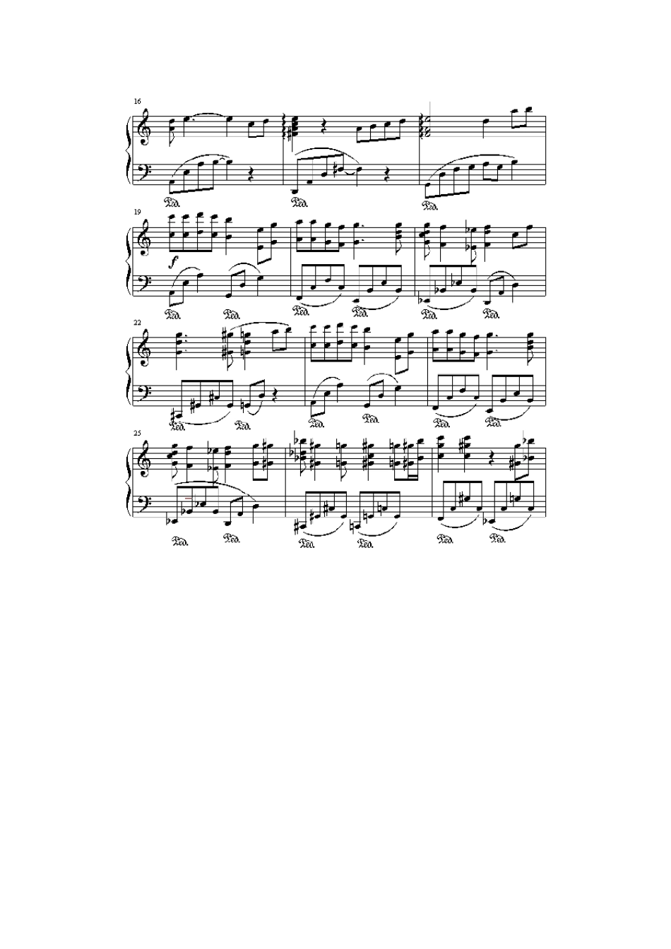 千与千寻钢琴曲谱_第2页