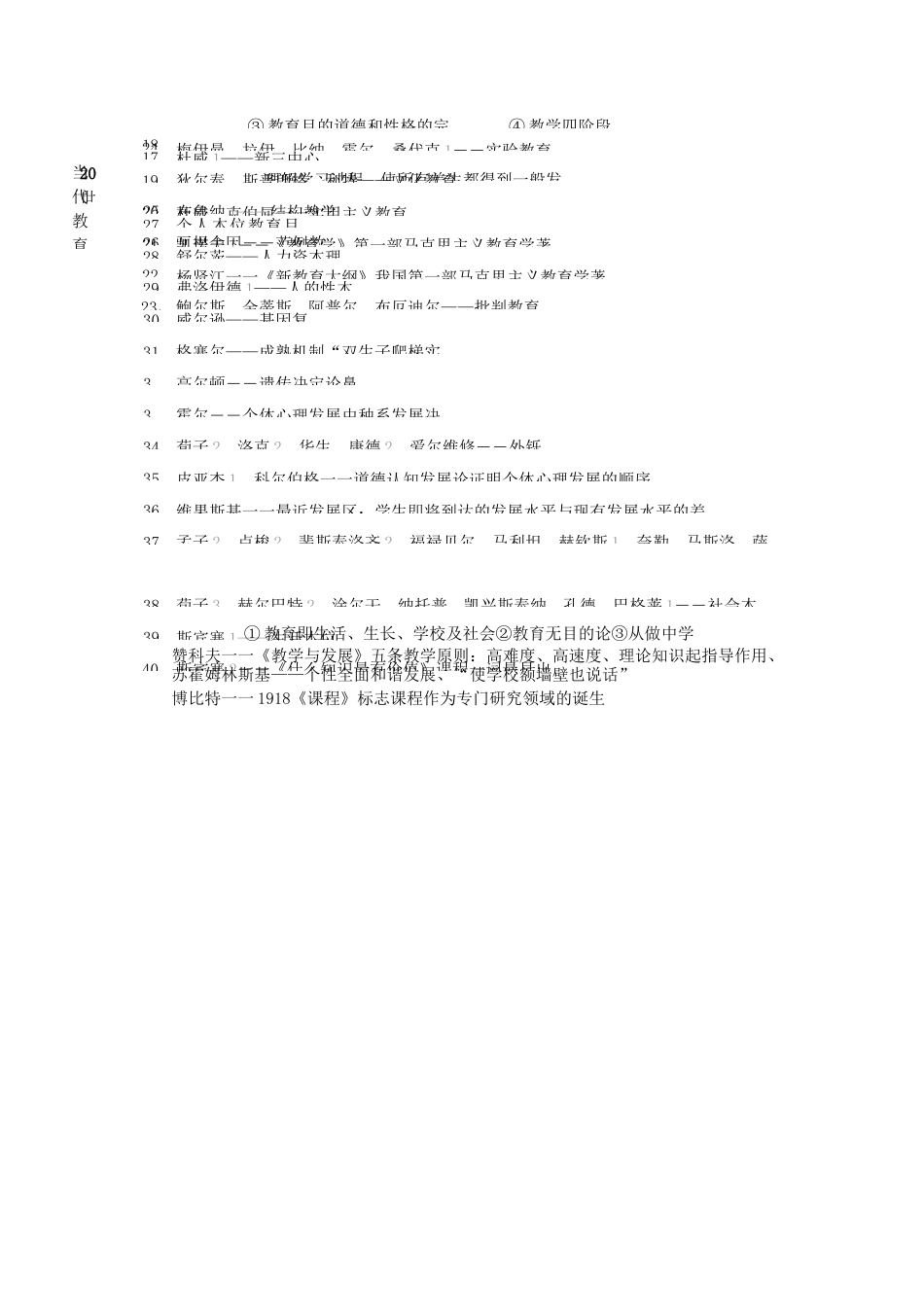 教育学心理学教育心理学人物表(参照山香整理)讲解学习_第3页