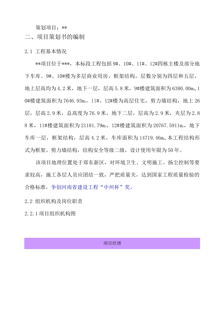 项目总体策划书_第3页