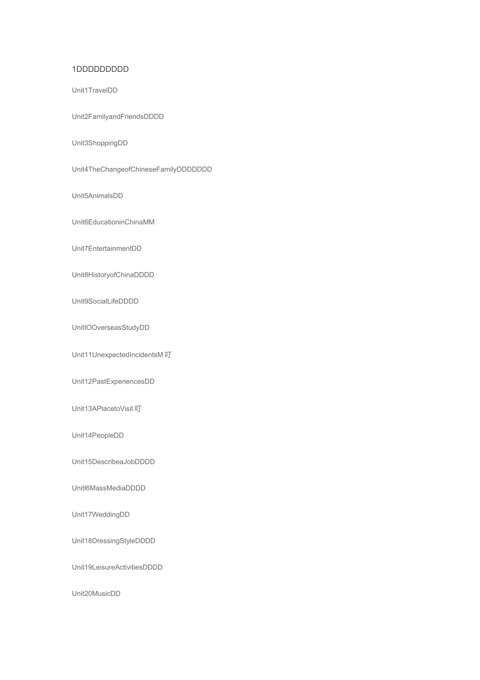 英语口语话题_第1页