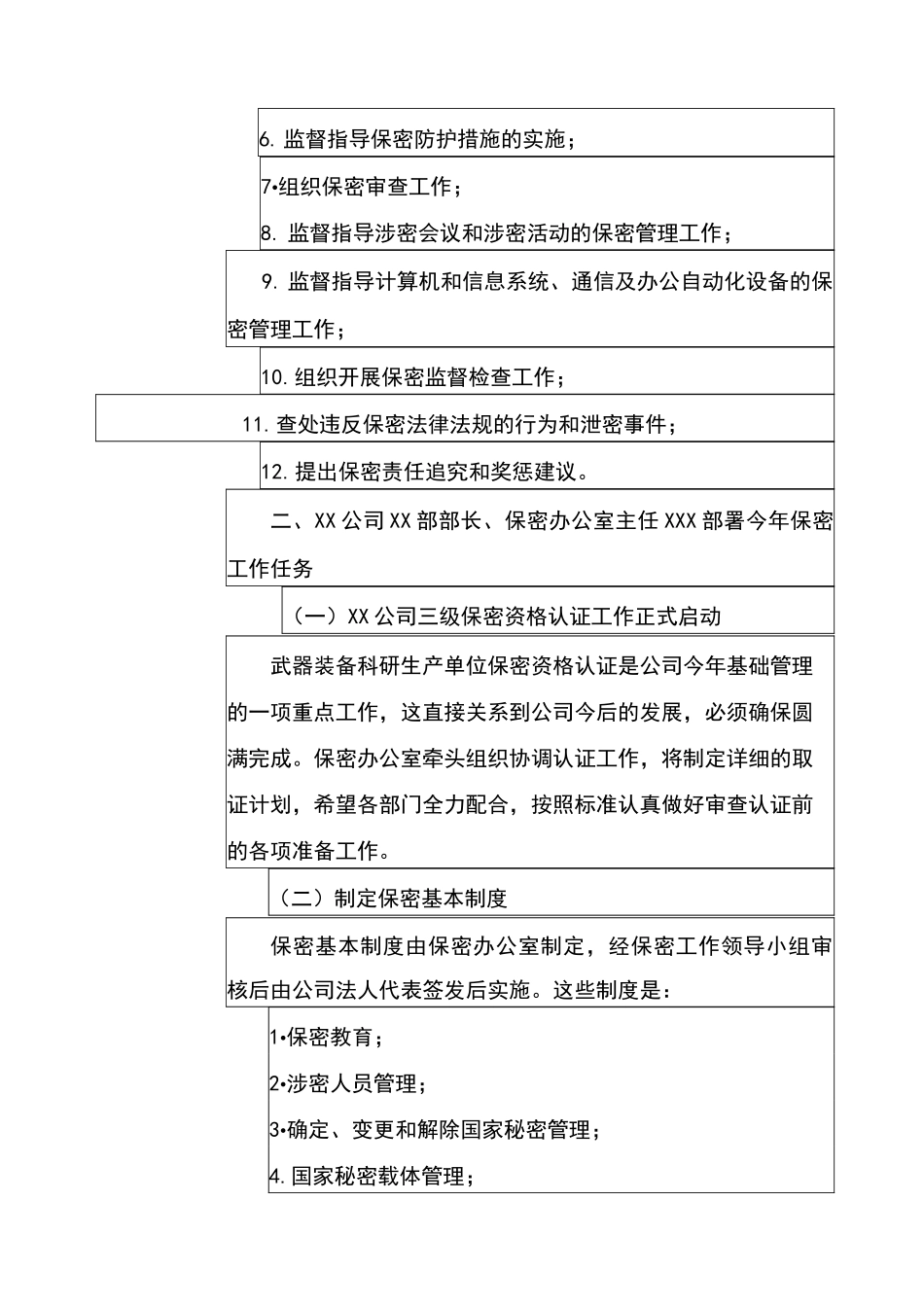 保密工作领导小组会议记录_第3页