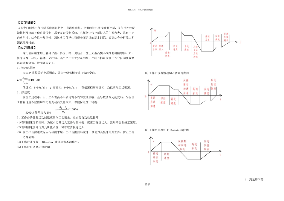 BA龙门刨床电气线路分析全_第1页