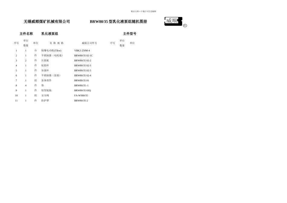 BRW型乳化液泵组随机图册_第3页