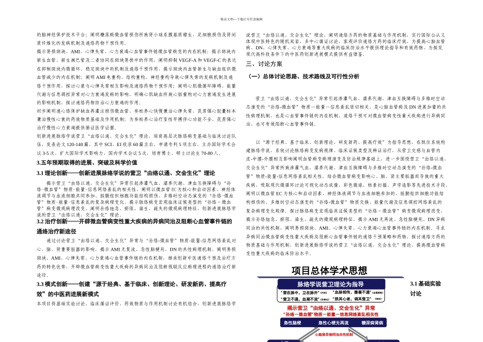 CB基于微血管病变性疾病的营卫由络以通交会生化研究_第2页