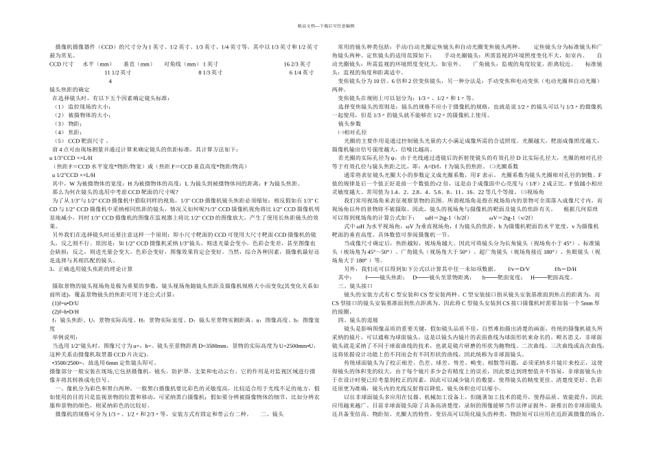 CCD靶面尺寸划分_第1页
