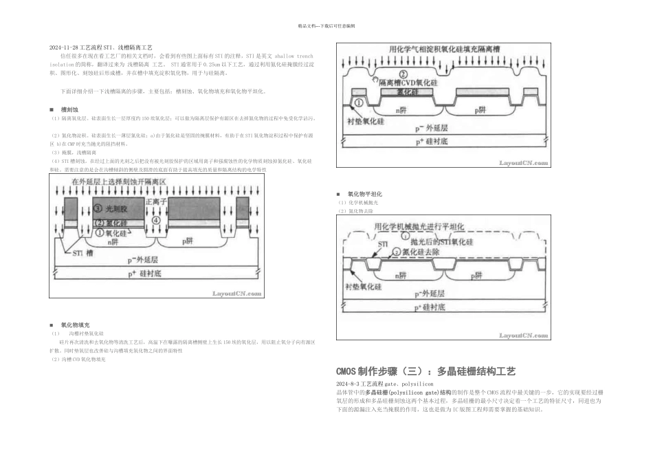 CMOS制作基本工艺_第2页