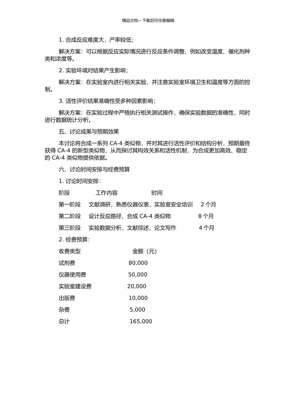 Combretastatin-A-4类似物的合成与活性研究的开题报告_第2页