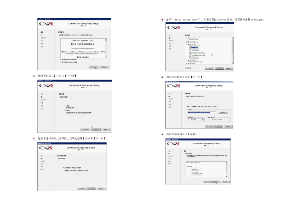 CommVault安装配置手册MA篇虚拟机备份篇_第3页