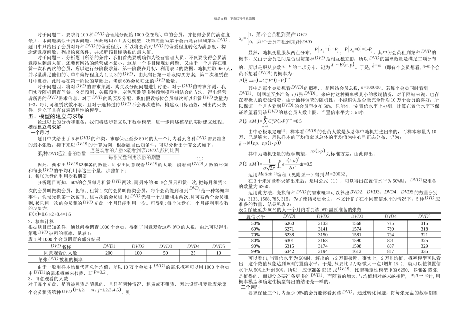 DVD在线租赁一等奖_第2页
