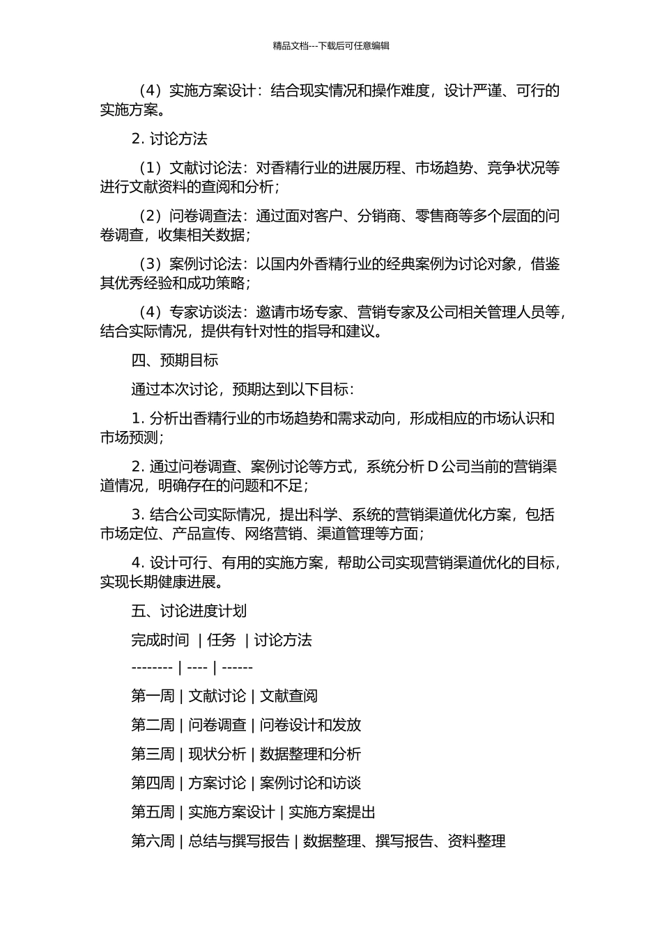 D食用香精有限公司营销渠道优化的开题报告_第2页