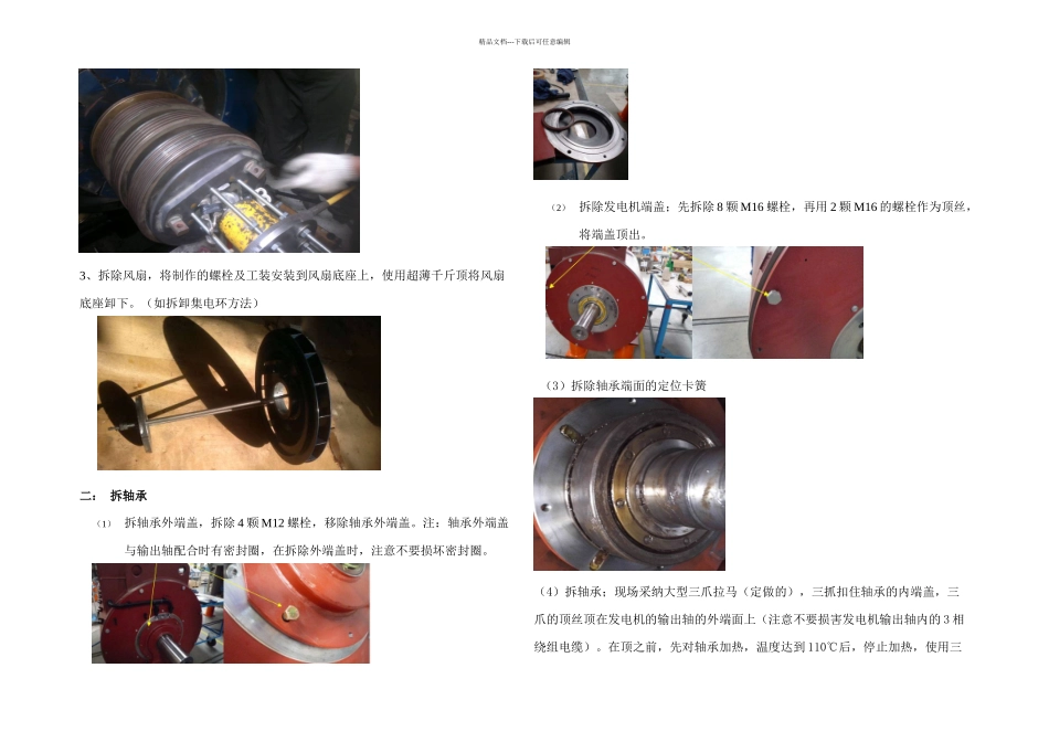 ELIN发电机非驱动侧轴承更换方案_第2页