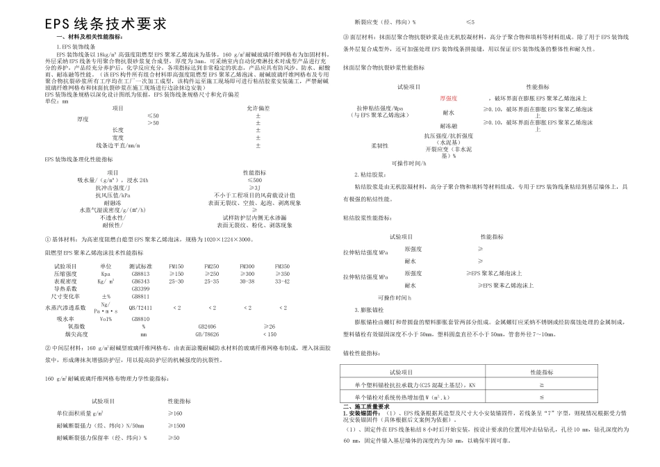 EPS工程技术要求_第1页