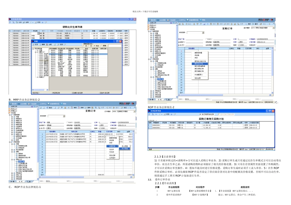 ERP规范指导采购部试用_第2页