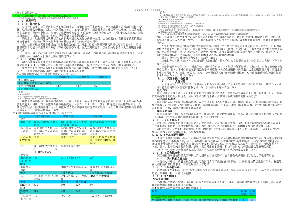 ESC瓣膜性心脏病管理指南_第3页