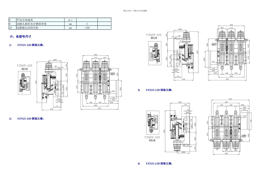 FZNRD系列真空负荷开关及组合电器_第2页
