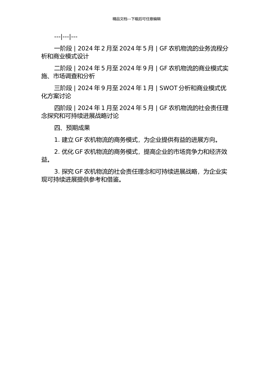 GF农机物流业务的商务模式研究的开题报告_第2页