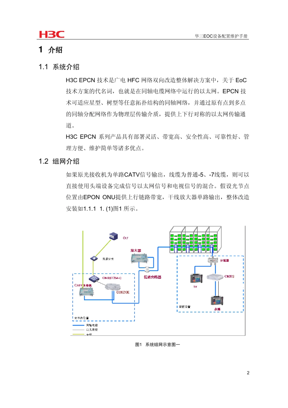 华三EOC设备配置维护手册(V1.0)_第3页