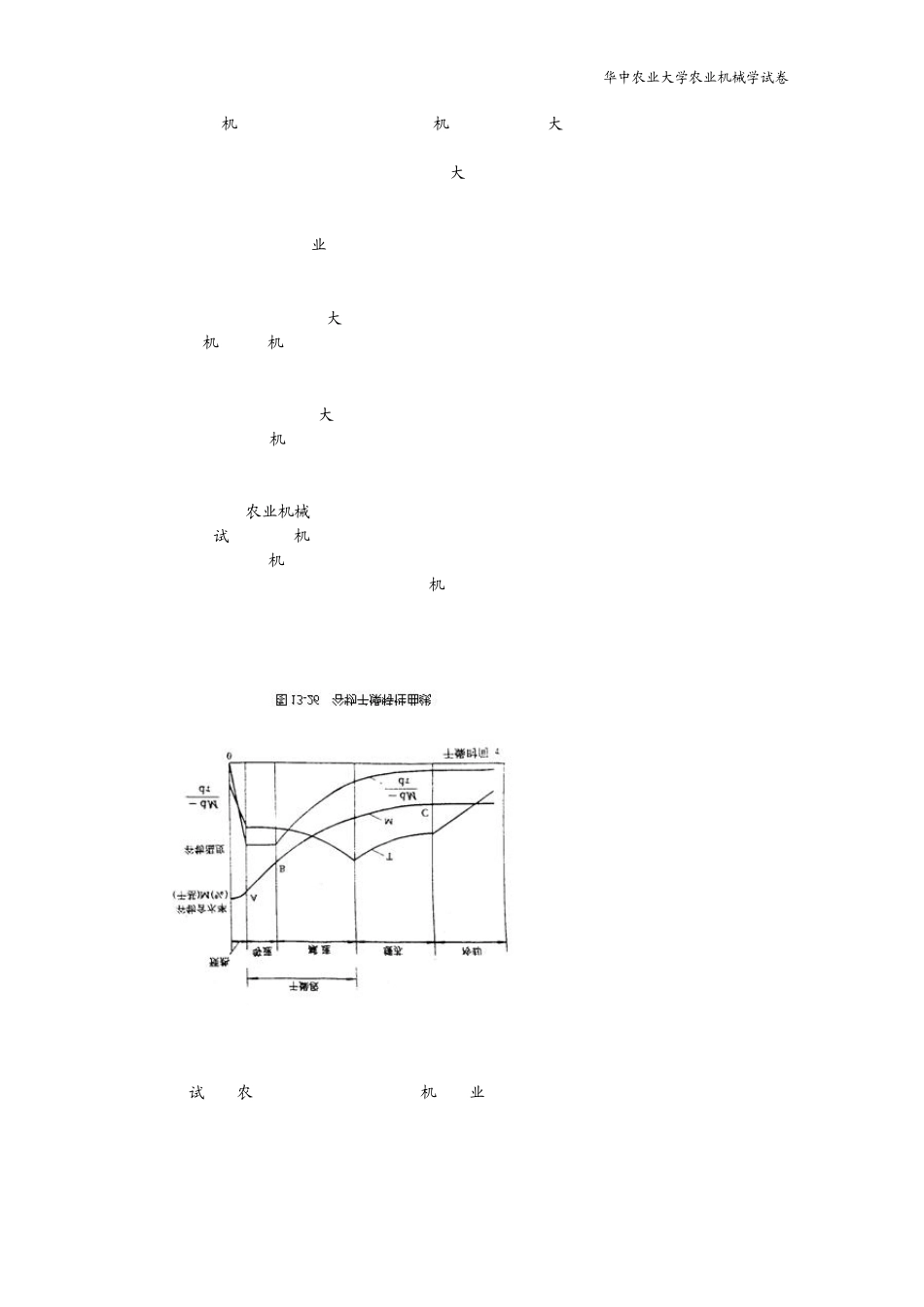 华中农业大学农业机械学期末考试试卷_第2页