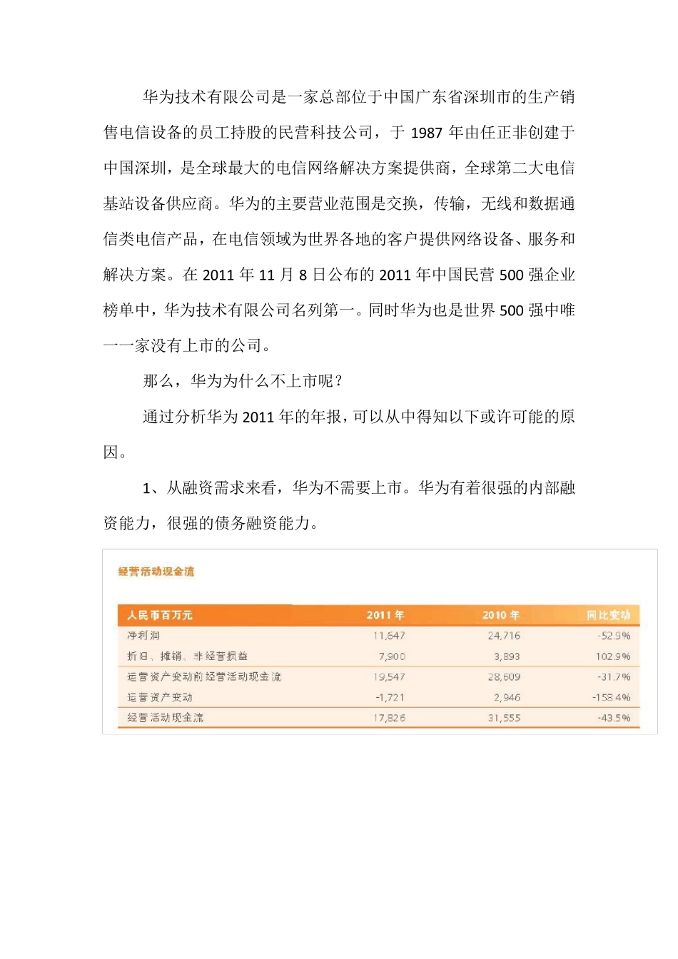 华为为什么不上市_第3页