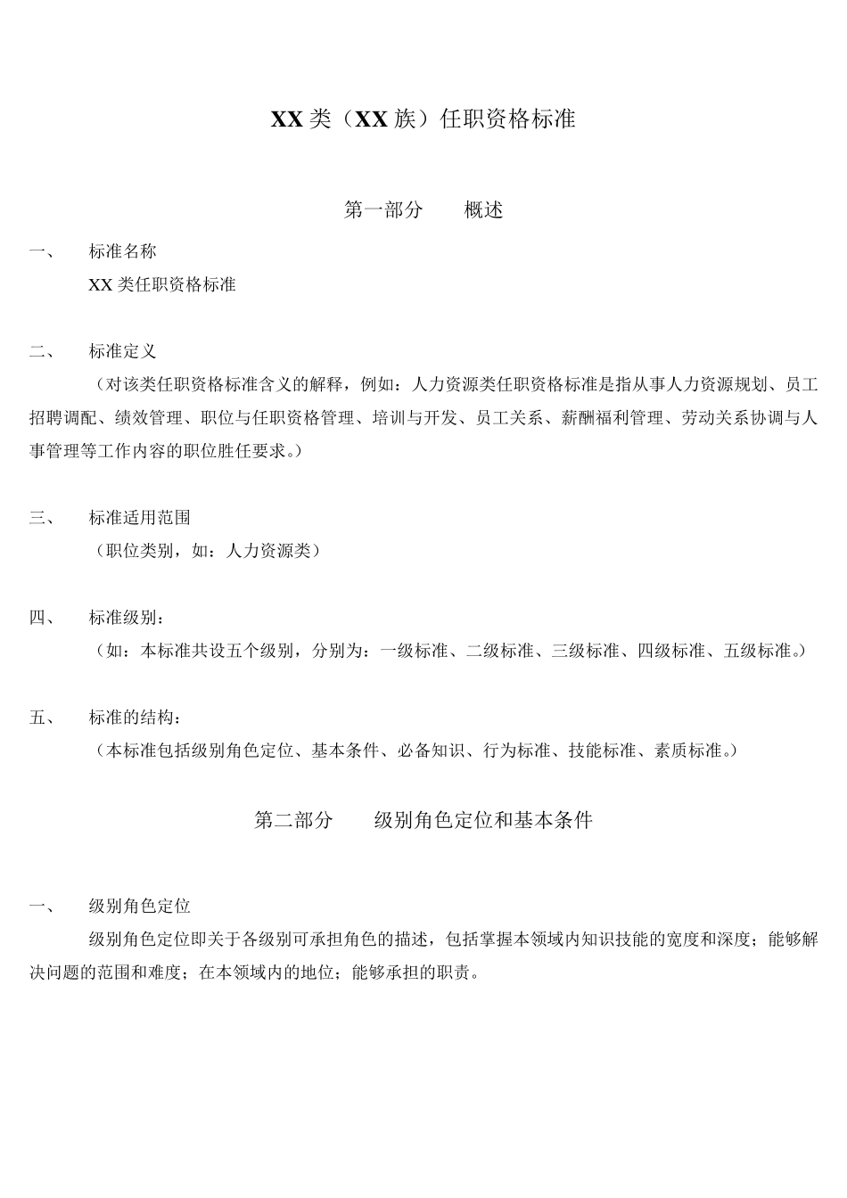 华为任职资格标准模板_第3页