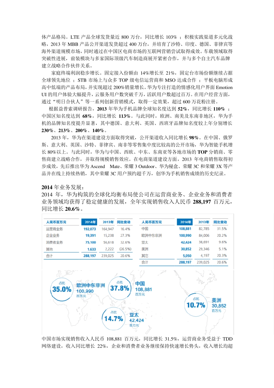 华为国内国外业务发展情形_第3页