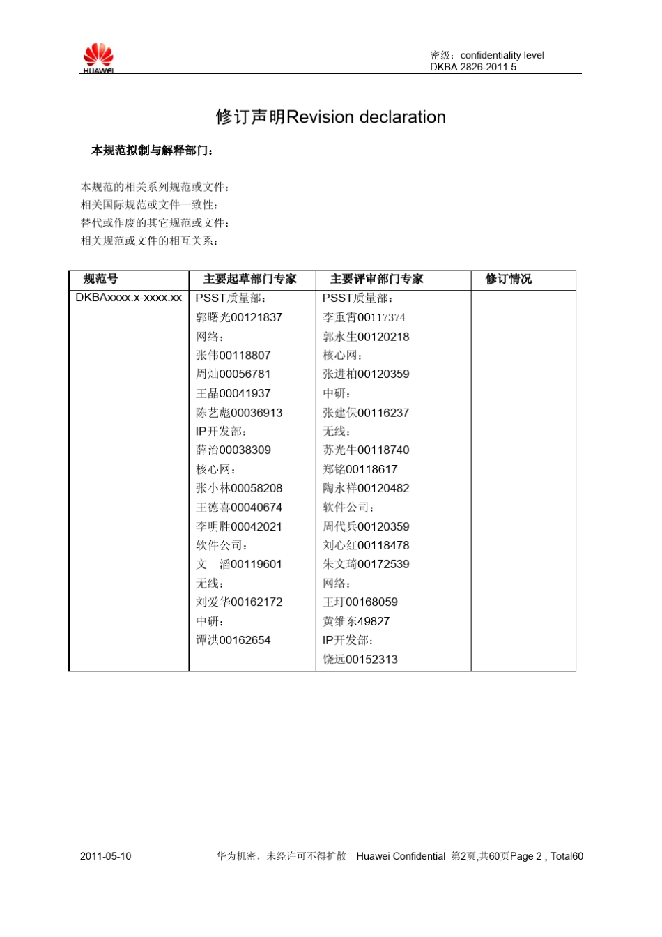 华为技术c语言编程规范_2011新版_第2页