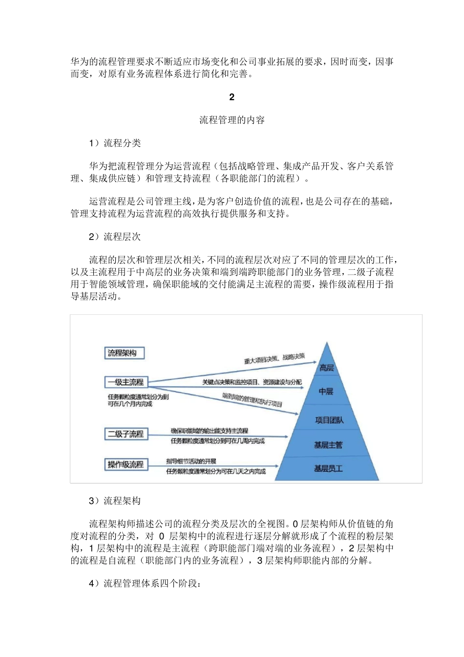 华为集团流程管理体系框架的真面目_第2页