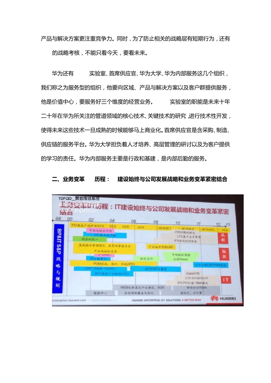 华为高管揭秘公司业务变革与IT治理实践_第3页