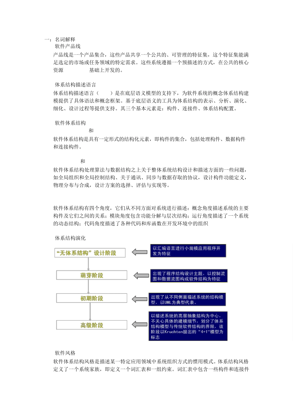 华南农业大学软件体系结构09年考试卷子加答案_第1页