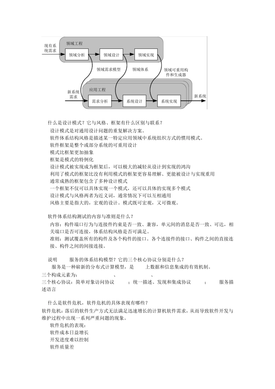 华南农业大学软件体系结构09年考试卷子加答案_第3页