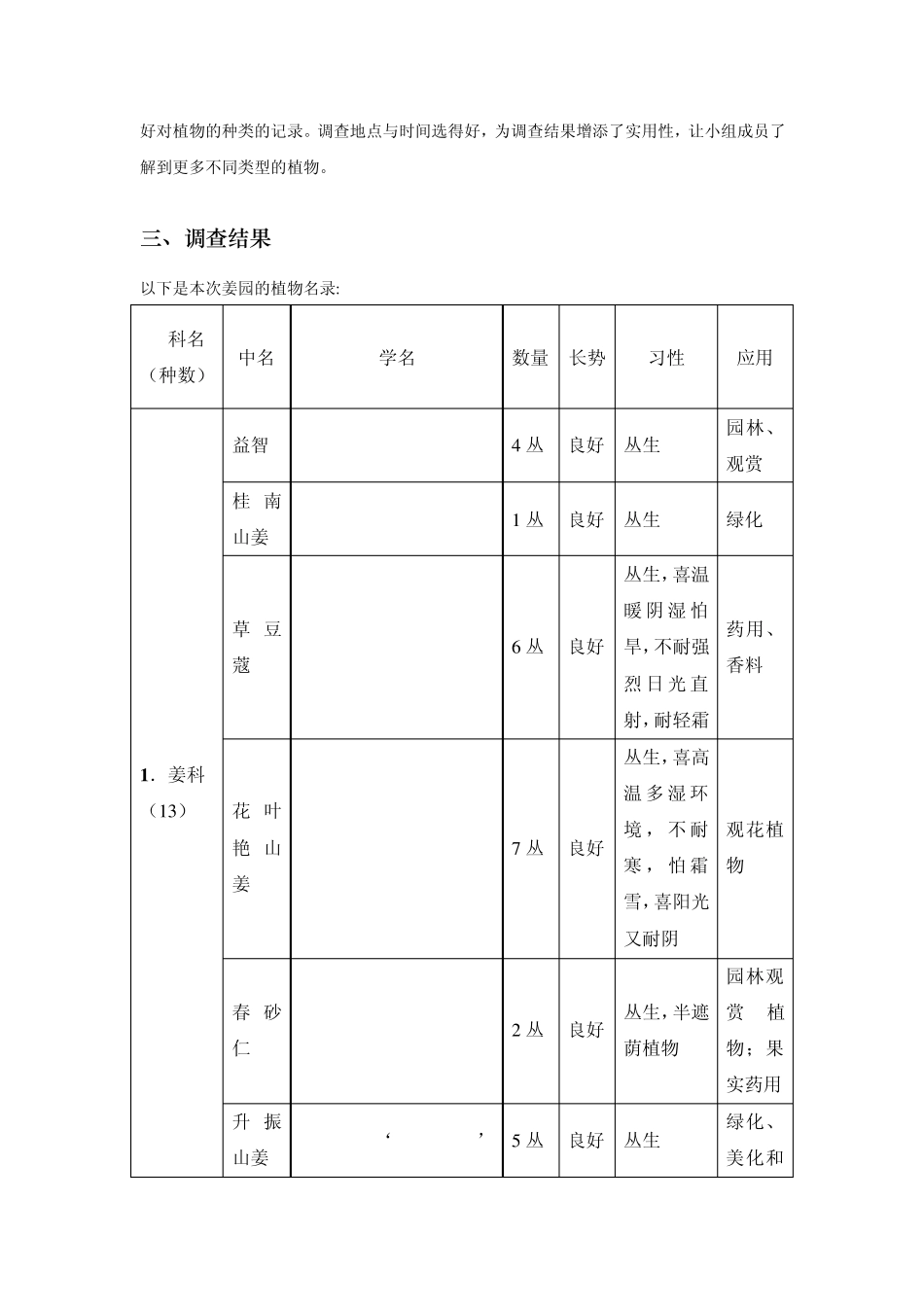 华南植物园特定区域的植物物种多样性调查_第2页