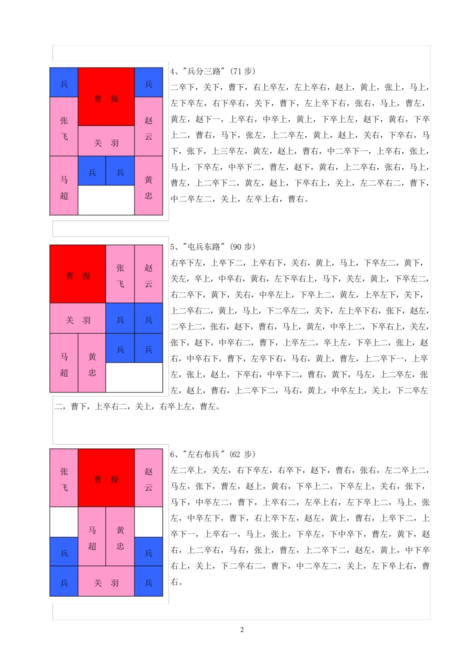 华容道24局最佳解法_第2页
