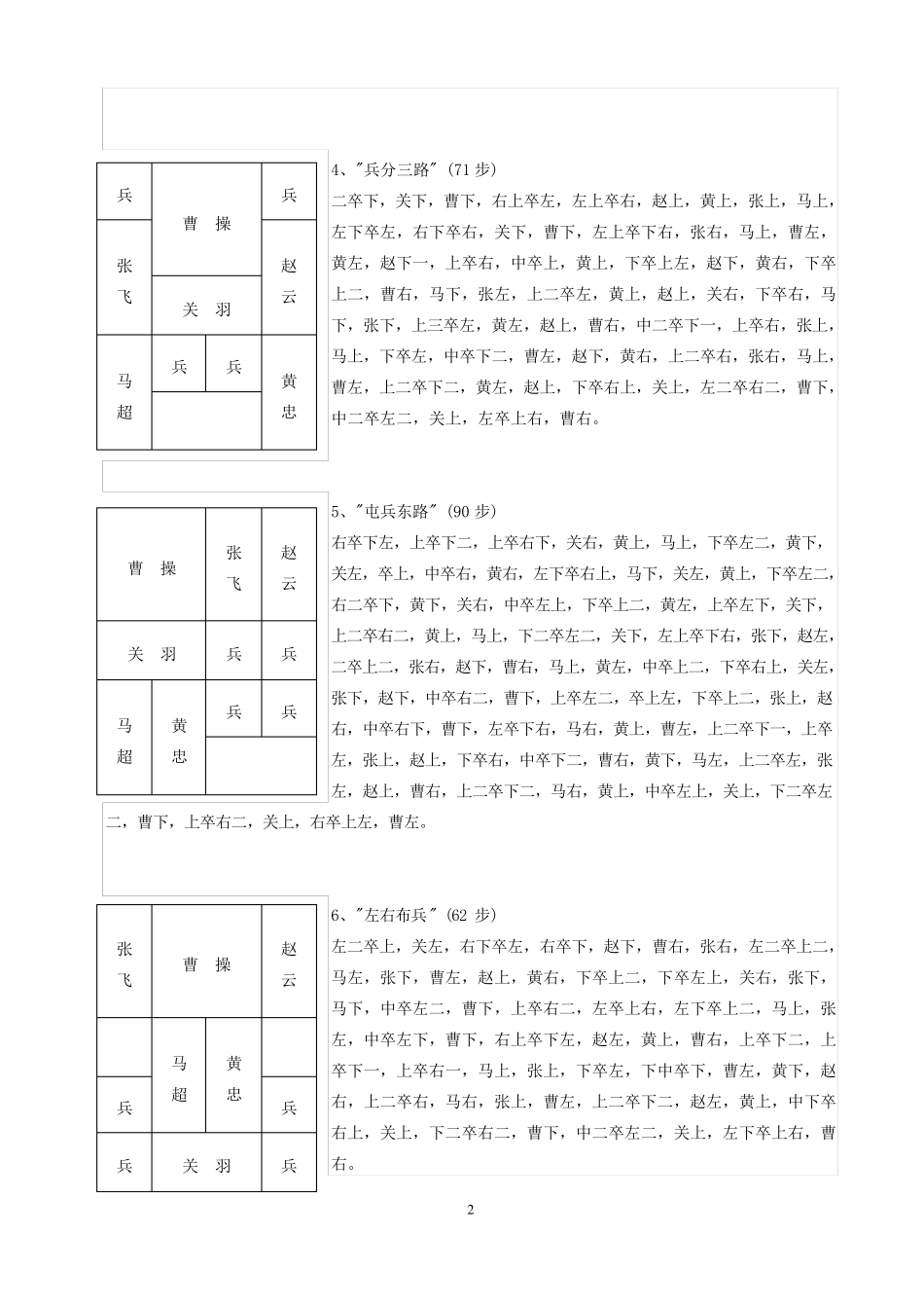 华容道最佳解法_第2页