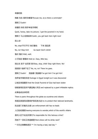 卑鄙的我英汉详解