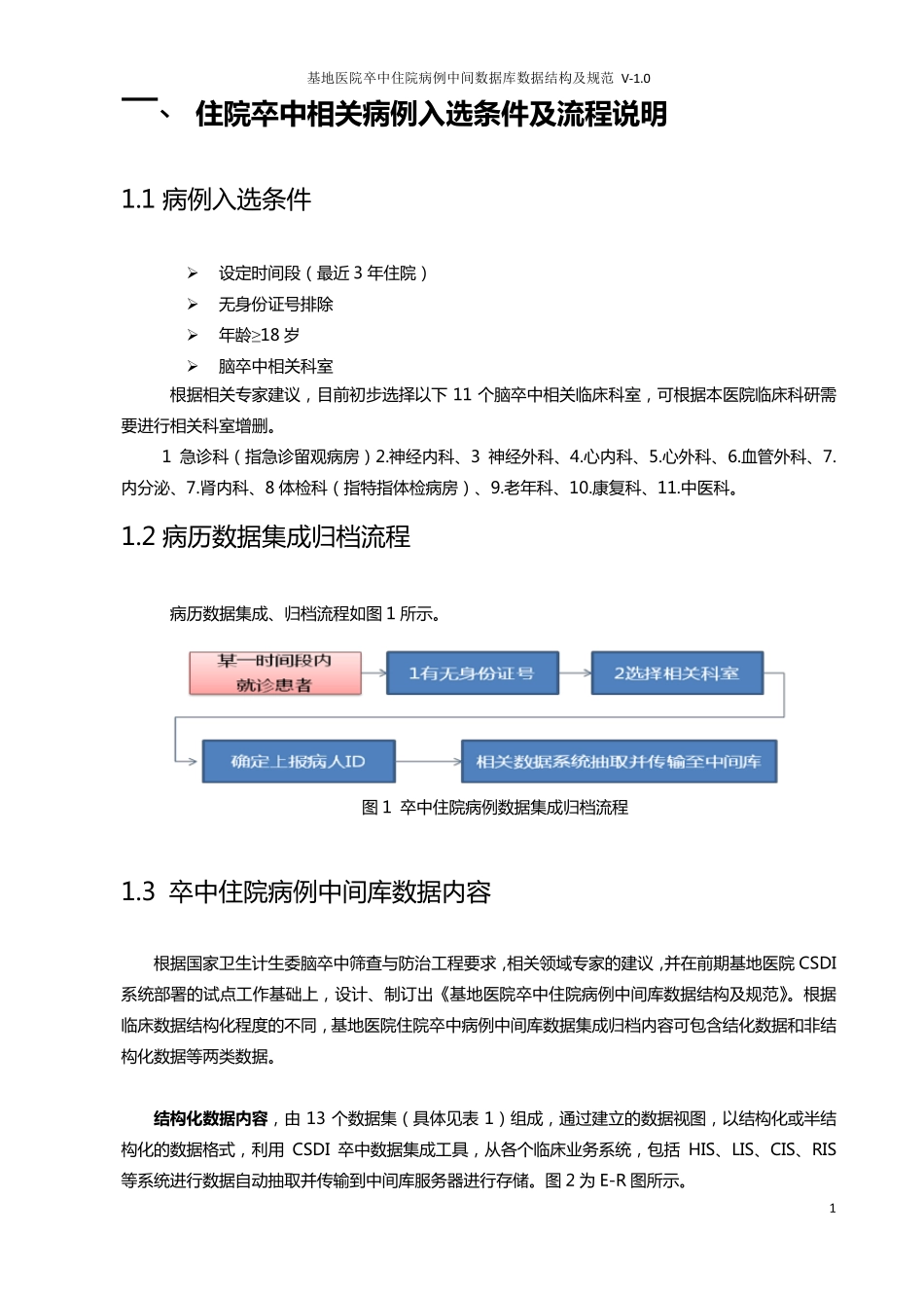 卒中中间库数据规范V1.0_第2页