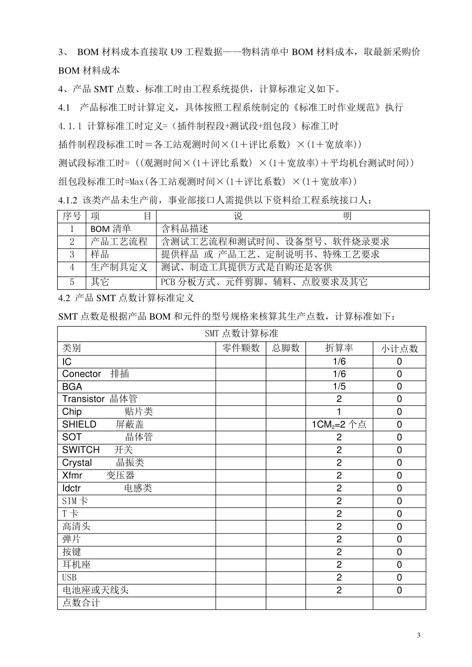 卓翼公司内部结算报价管理办法_第3页