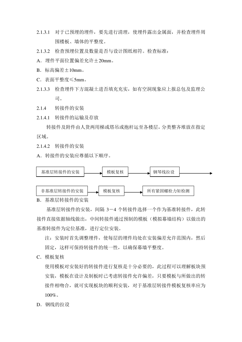 单元体幕墙施工方法及工艺_第3页