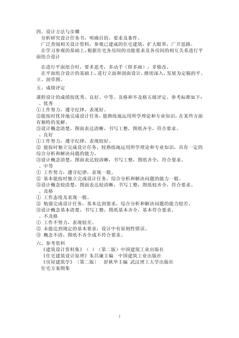 单元式多层住宅方案设计_第2页